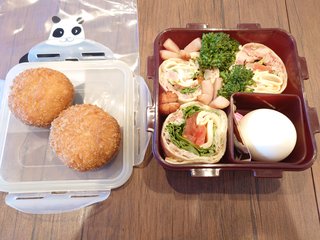 高校生のお弁当。これの何が不満か意見下さい