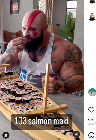 世界最大級の“怪物ビルダー”ゴーレム死去、36歳