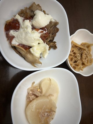 野菜を、たべる。