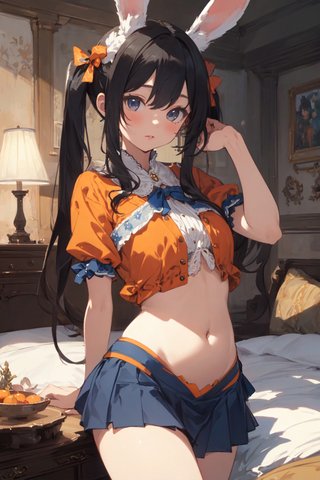 【アンケート】ウサギの女の子「メイベルちゃん」のおへそはかわいいと思いますか？