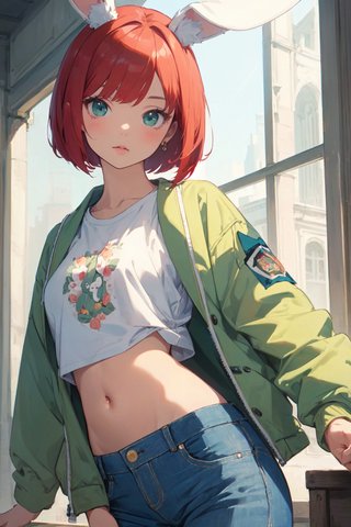 【アンケート】ウサギの女の子「ウェンディちゃん」のおへそはかわいいと思いますか？