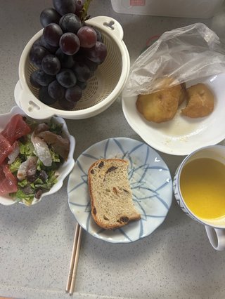 野菜を、たべる。