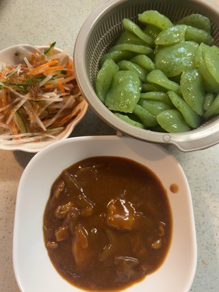 野菜を、たべる。