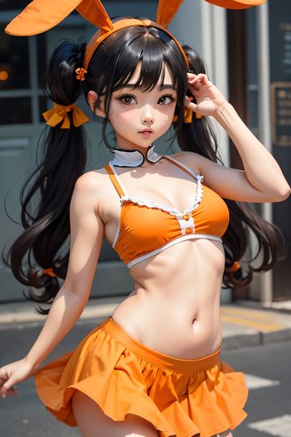 【アンケート】ウサギの女の子「メイベルちゃん」のおへそはかわいいと思いますか？