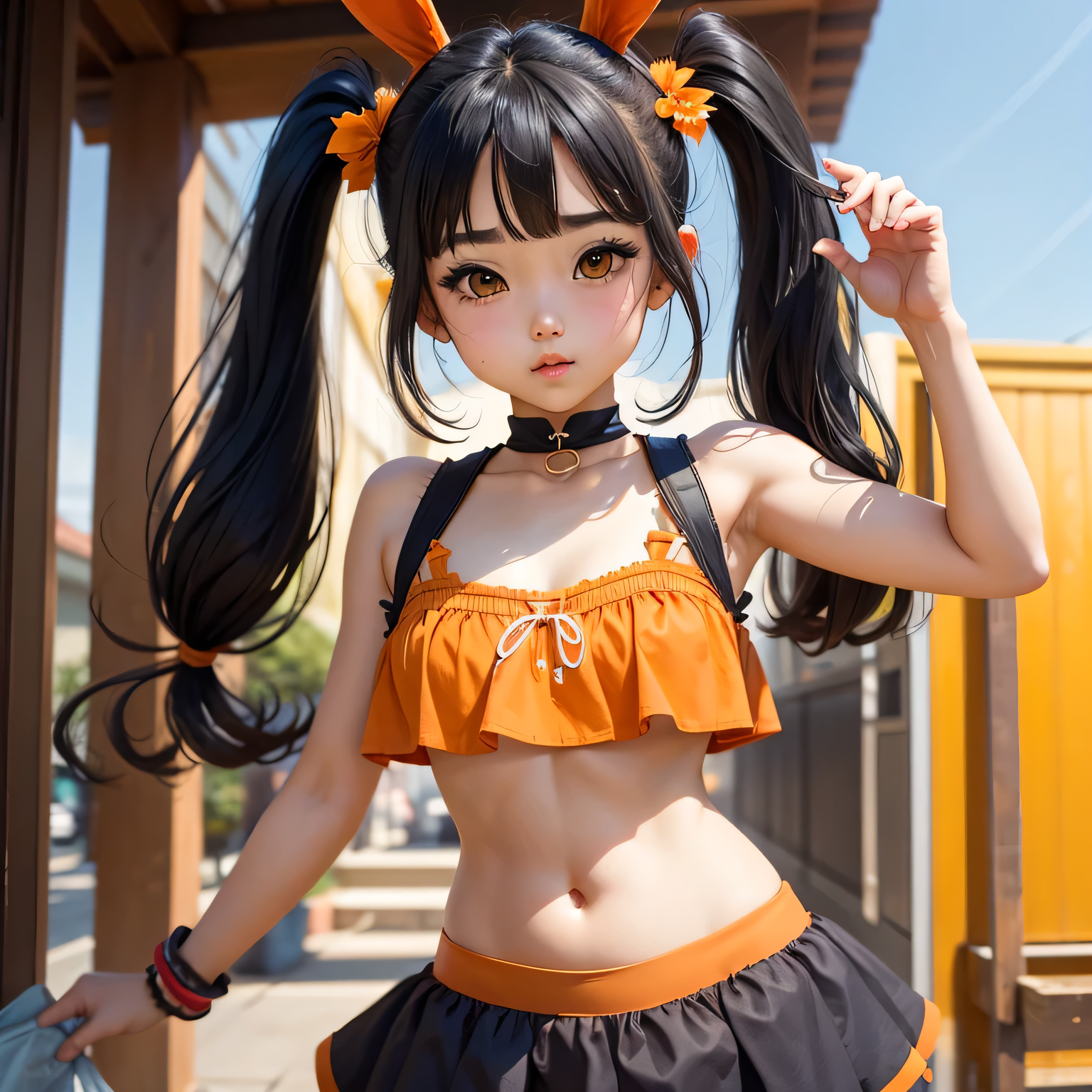 【アンケート】ウサギの女の子「メイベルちゃん」のおへそはかわいいと思いますか？