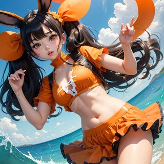 【アンケート】ウサギの女の子「メイベルちゃん」のおへそはかわいいと思いますか？