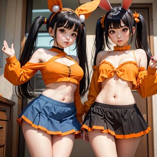 【アンケート】ウサギの女の子「メイベルちゃん」のおへそはかわいいと思いますか？