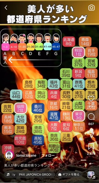 美人が多い都道府県ランキング