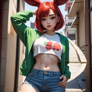 【アンケート】ウサギの女の子「ウェンディちゃん」のおへそはかわいいと思いますか？