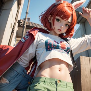 【アンケート】ウサギの女の子「ウェンディちゃん」のおへそはかわいいと思いますか？