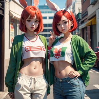 【アンケート】ウサギの女の子「ウェンディちゃん」のおへそはかわいいと思いますか？