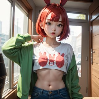 【アンケート】ウサギの女の子「ウェンディちゃん」のおへそはかわいいと思いますか？