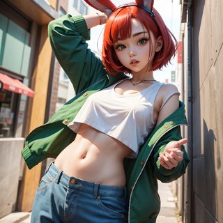 【アンケート】ウサギの女の子「ウェンディちゃん」のおへそはかわいいと思いますか？