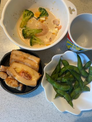 野菜を、たべる。