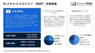 N-メチル-2-ピロリドン (NMP) 市場、規模、成長、シェア、貿易分析、現在の傾向 2037