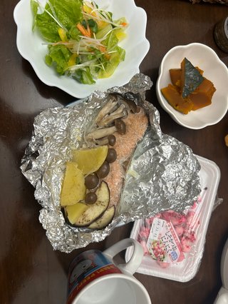 野菜を、たべる。