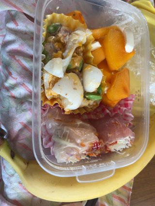 野菜を、たべる。