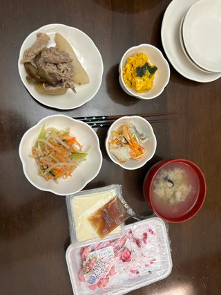 野菜を、たべる。