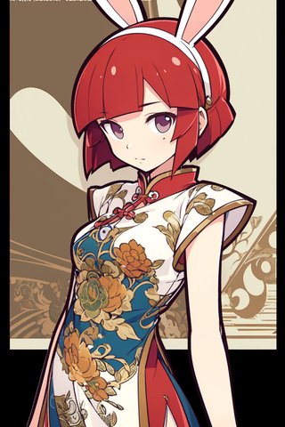 【画像あり】ウサギの女の子「ウェンディちゃん」のぷよぷよ風イラストを作ってみました！