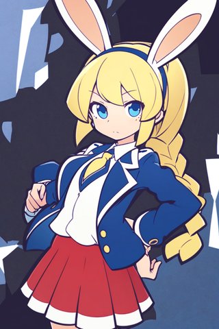 【画像あり】ウサギの女の子「パシフィカちゃん」のぷよぷよ風イラストを作ってみました！
