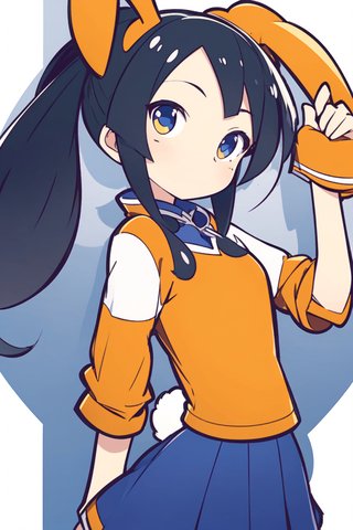 【画像あり】ウサギの女の子「メイベルちゃん」のぷよぷよ風イラストを作ってみました！