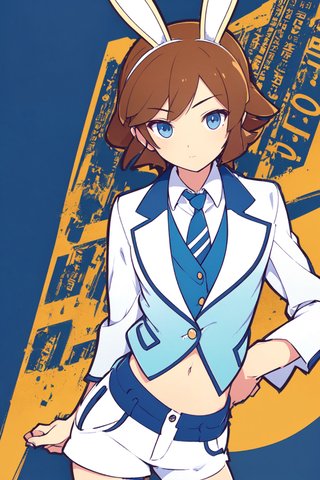 【画像あり】ウサギの男の子「ディッパーくん」のぷよぷよ風イラストを作ってみました！