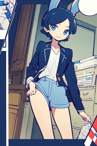 【画像あり】ウサギの男の子「ディッパーくん」のぷよぷよ風イラストを作ってみました！