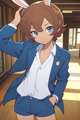 【画像あり】ウサギの男の子「ディッパーくん」のぷよぷよ風イラストを作ってみました！