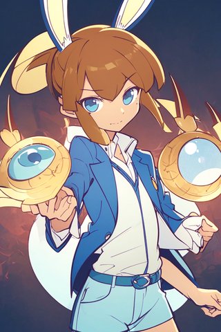 【画像あり】ウサギの男の子「ディッパーくん」のぷよぷよ風イラストを作ってみました！