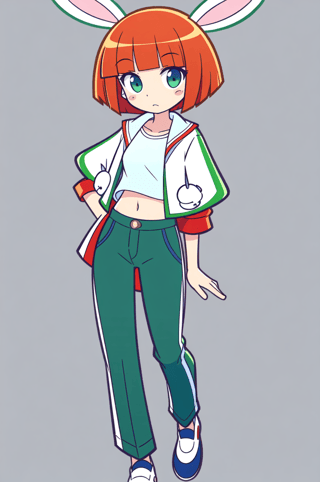 【アンケート】ウサギの女の子「ウェンディちゃん」のおへそはかわいいと思いますか？