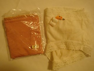 ホテルでパンツのクリーニングをしてもらいました