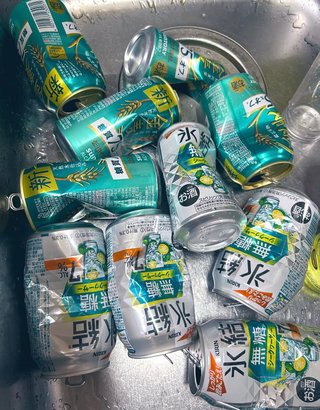 毎日この量のお酒を飲むギャルママ