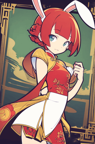 【画像あり】ウサギの女の子「ウェンディちゃん」のぷよぷよ風イラストを作ってみました！