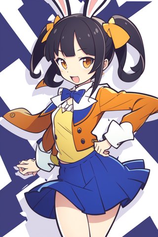 【画像あり】ウサギの女の子「メイベルちゃん」のぷよぷよ風イラストを作ってみました！