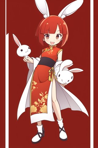 【画像あり】ウサギの女の子「ウェンディちゃん」のぷよぷよ風イラストを作ってみました！