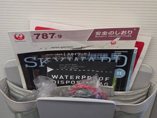 ジャルに乗って東京に着いた