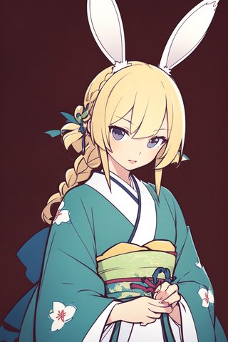 【画像あり】ウサギの女の子「パシフィカちゃん」のぷよぷよ風イラストを作ってみました！