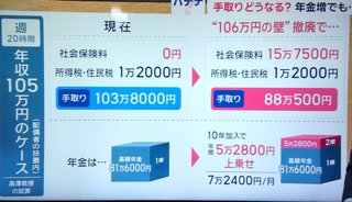 106万の壁って、絶対損