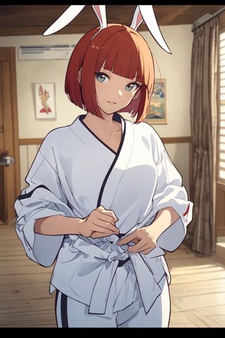 【画像あり】ウサギの女の子「ウェンディちゃん」のぷよぷよ風イラストを作ってみました！