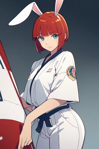 【画像あり】ウサギの女の子「ウェンディちゃん」のぷよぷよ風イラストを作ってみました！