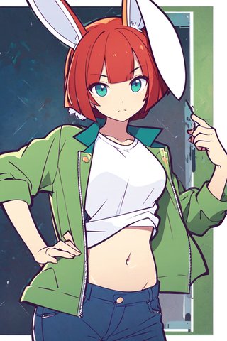 【アンケート】ウサギの女の子「ウェンディちゃん」のおへそはかわいいと思いますか？