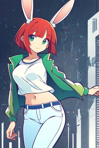 【アンケート】ウサギの女の子「ウェンディちゃん」のおへそはかわいいと思いますか？