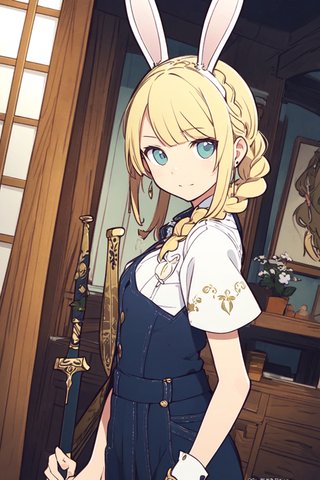 【画像あり】ウサギの女の子「パシフィカちゃん」のぷよぷよ風イラストを作ってみました！