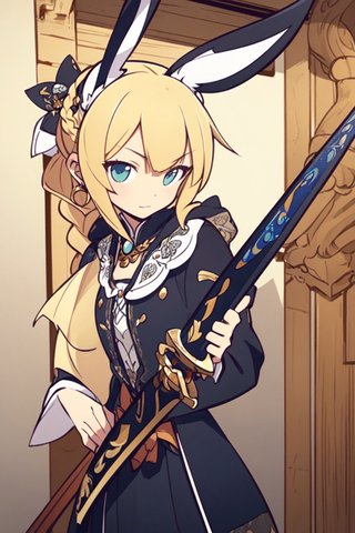 【画像あり】ウサギの女の子「パシフィカちゃん」のぷよぷよ風イラストを作ってみました！