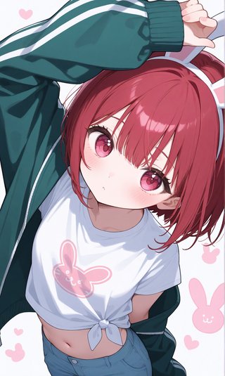 【アンケート】ウサギの女の子「ウェンディちゃん」のおへそはかわいいと思いますか？