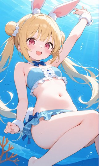 【アンケート】ウサギの女の子「パシフィカちゃん」のおへそはかわいいと思いますか？