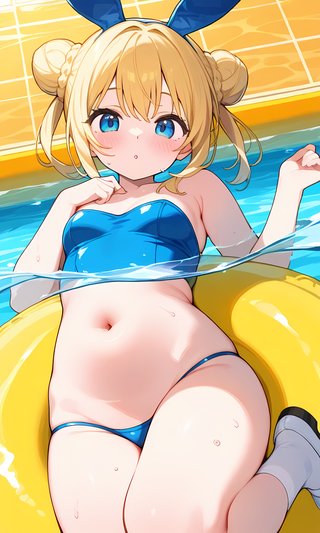 【アンケート】ウサギの女の子「パシフィカちゃん」のおへそはかわいいと思いますか？