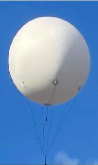 大型バルーン誤って上空に放出　落下の恐れ、注意呼びかけ　姫路城のライトアップイベント準備中