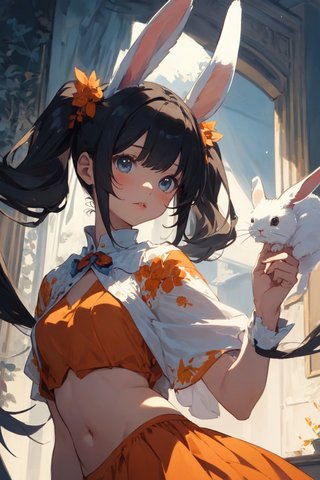 【アンケート】ウサギの女の子「メイベルちゃん」のおへそはかわいいと思いますか？