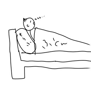 息苦しくて眠れない